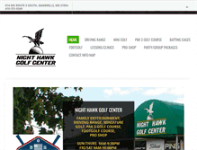 Tablet Screenshot of nighthawkgolfcenter.com